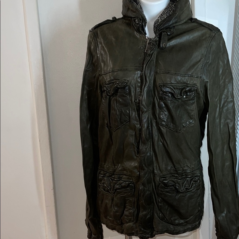 Giorgio Brato Men’s Leather Jacket